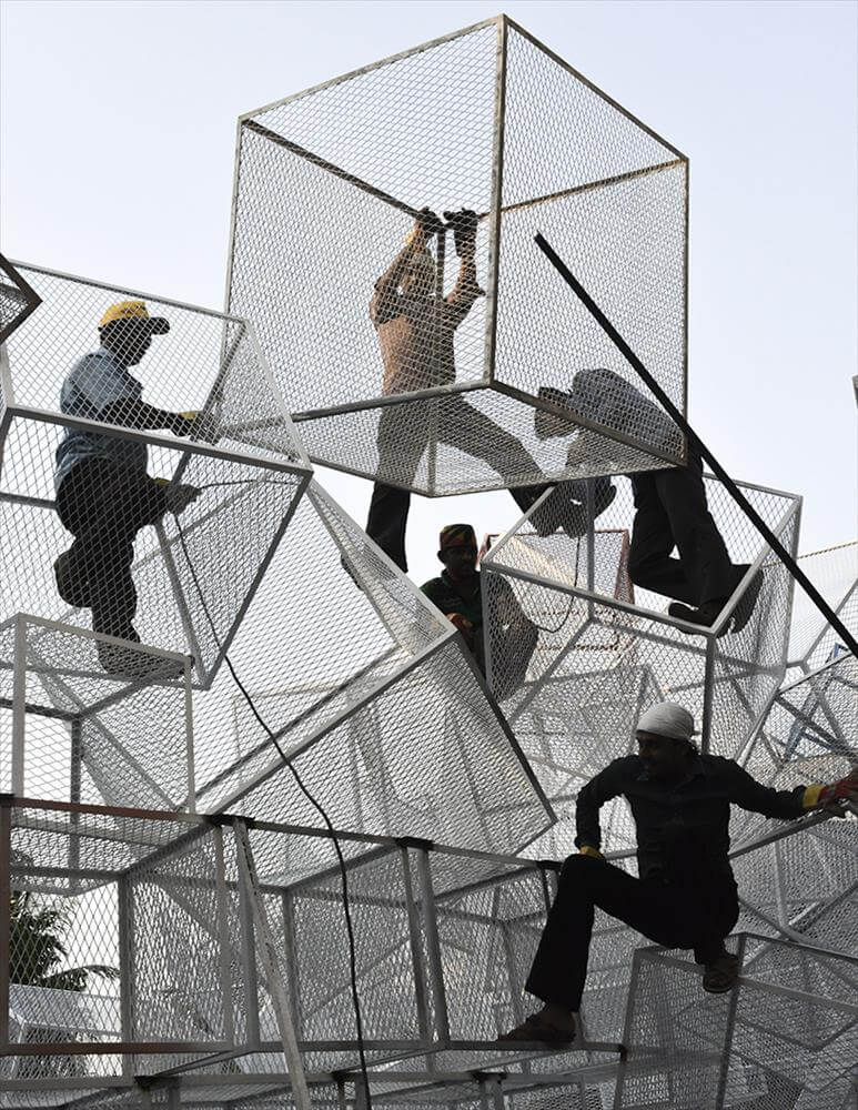 Festive Pavillion - Behala Nutan Dal Durga Puja 2018 photo