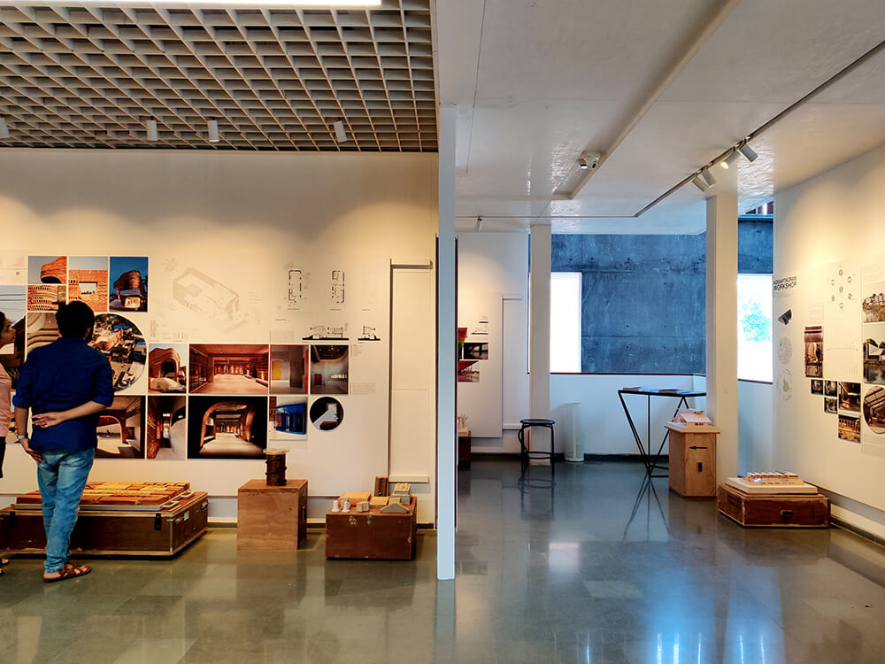 Making of a Place | CEPT Library Exhibition  photo