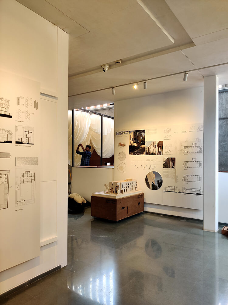 Making of a Place | CEPT Library Exhibition  photo