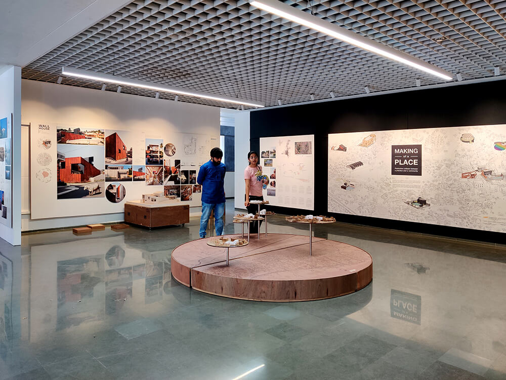 Making of a Place | CEPT Library Exhibition  photo