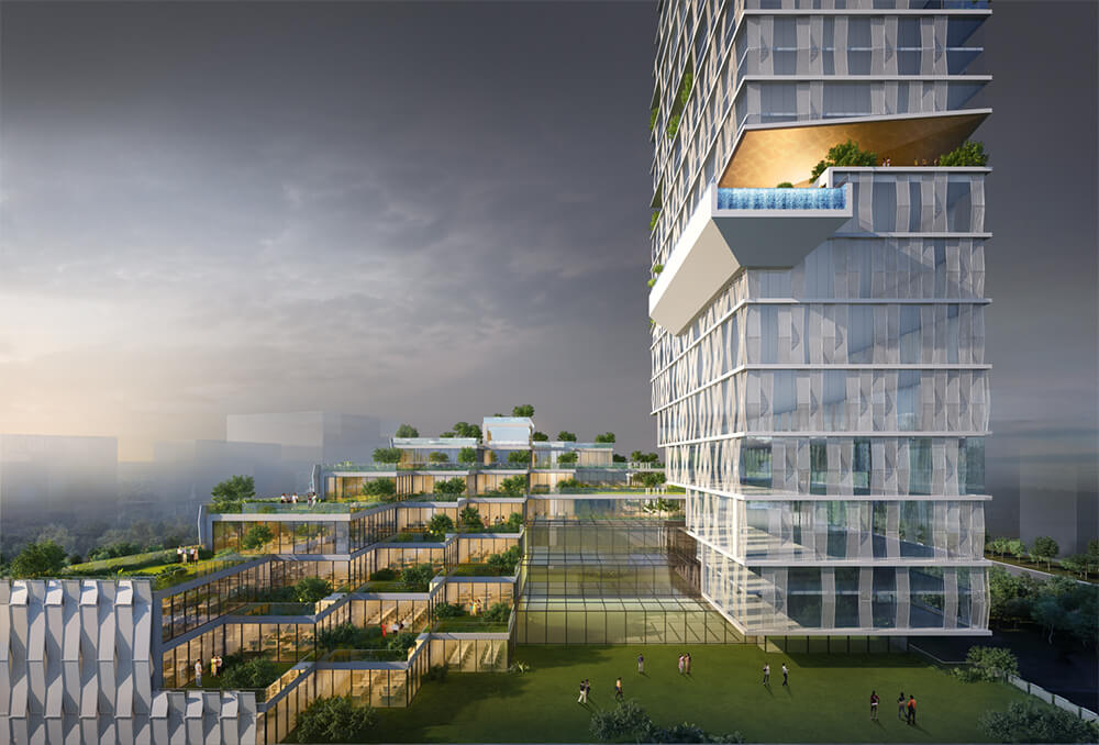 HIDCO vertical city photo