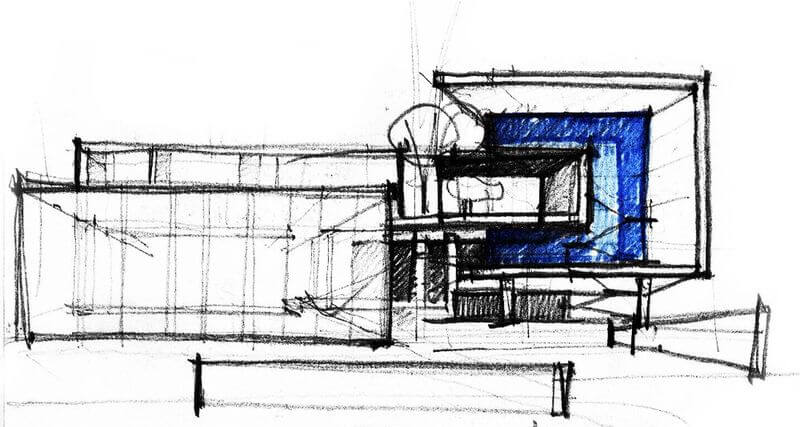 NKDA Administrative Office, Kolkata sketch