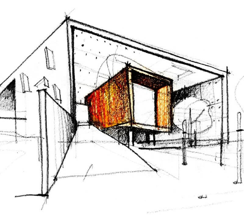 School of Planning and Architecture, Bhopal sketch