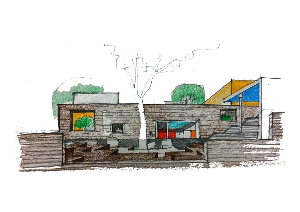 Edify School, Goa sketch